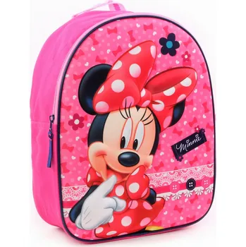 Dětský batoh 3D BATOH MINNIE Va 8443 růžový Velikost: uni