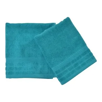 Sprchový závěs Praktik Osuška RINGO 70x140 cm smaragdová