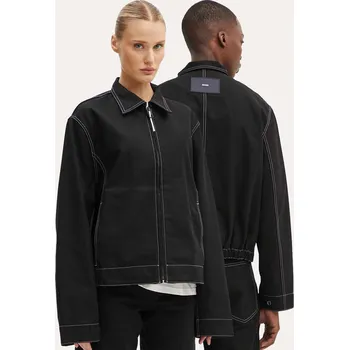 Bavlněná bunda Sunnei RTWXOUW006 černá 99J, vel. S