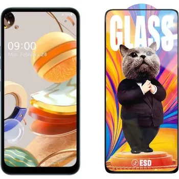3D Ochranné tvrzené sklo na LG K61 - Mr. Cat ESD