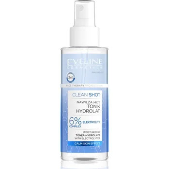 Eveline Cosmetics Clean Shot 6% Electrolyte Complex hydratační tonikum 150 ml