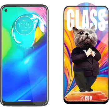 3D Ochranné tvrzené sklo na Motorola Moto G Power 4G - Mr. Cat ESD