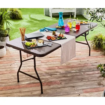 Zahradní stůl Weltbild Skládací stůl Ratan 638304
