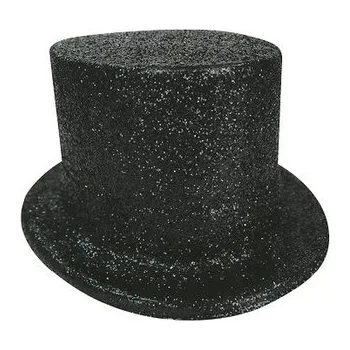 Karnevalový doplněk Cylindr - 6. ČERNÁ