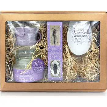 Dárkový potravinový koš Dárkový balíček RELAX Nejlepší kamarádka