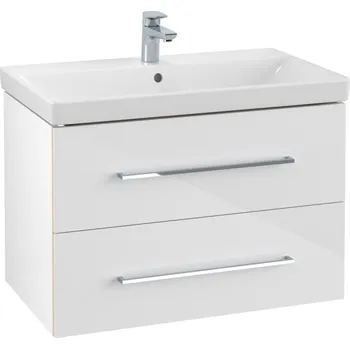 Koupelnový nábytek Villeroy & Boch Avento skříňka 98x45.2x51.4 cm pod umyvadlo závěsná bílá A89200B4