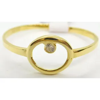 Prsten Klenoty Budín Zásnubní dámský zlatý prsten se zirkonem 585/0,93gr vel. 61 HK1170 (Klenoty Budín Zásnubní dámský zlatý prsten se zirkonem 585/0,93gr vel. 61 HK1170)