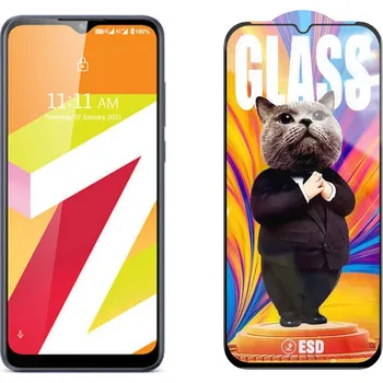 3D Ochranné tvrzené sklo na Lava Z2s - Mr. Cat ESD