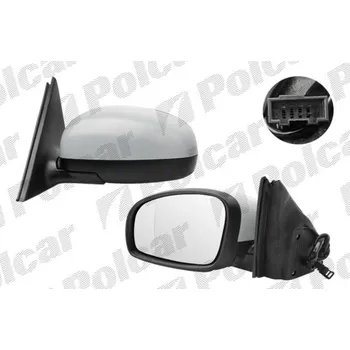 Auto zrcátko Zpětné zrcátko ŠKODA ROOMSTER 06-15 elektrické