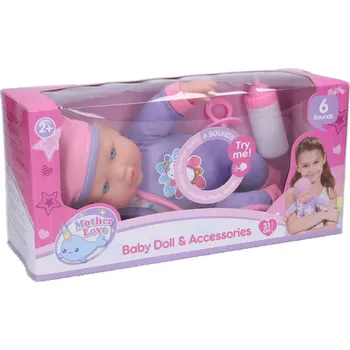 Panenka MIMINKO se zvuky - 31 cm