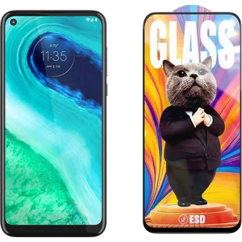 3D Ochranné tvrzené sklo na Motorola Moto G Fast - Mr. Cat ESD
