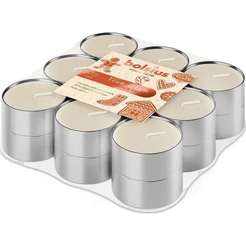 Svíčka Sviečky Bolsius Tealight Cookie Fever, čajové, vonné, bal. 18 ks