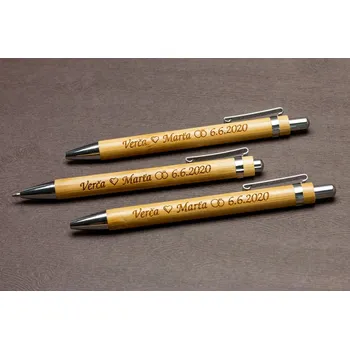 Propisky z bambusu s vlastním textem Kolik potřebujete kusů?: Potřebuji 20 - 39 ks