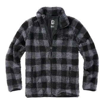 Pánská softshellová bunda Bunda Teddy Fleece Jacket, Brandit, Šedá, 4XL