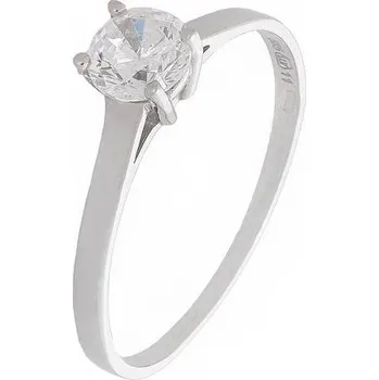 Prsten Zlaton Prsten bílé zlato se zirkonem vel.56 1.3g 000842802237