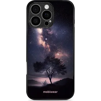 Pouzdro na mobilní telefon Lesklý kryt Mobiwear Glossy - Apple iPhone 16 Pro Max - G005G Strom s galaxií (Prémiové lesklé pouzdro, obal, kryt Mobiwear Glossy na mobil Apple iPhone 16 Pro Max - G005G Strom s galaxií, materiál Plast + TPU silikon - krytí po všech stranách,)