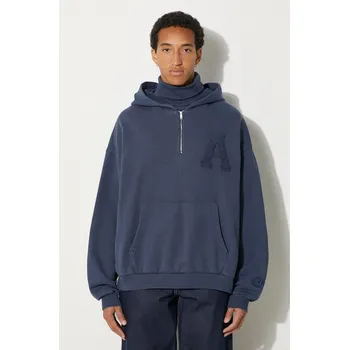 Dámská mikina Bavlněná mikina AMBUSH Collar Rib Sweatshirt Insignia, L, modrá, 55X