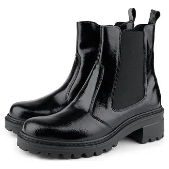 Dámská zimní obuv Vlnka Dámské kožené kotníkové boty Sofia černá velikost obuv dospělí 41