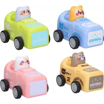 autíčko AUTÍČKO BABY mačkací - 4 DRUHY