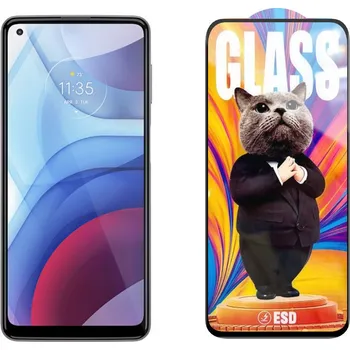 3D Ochranné tvrzené sklo na Motorola Moto G Power 2021 - Mr. Cat ESD