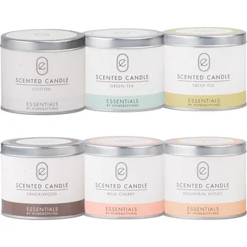 Svíčka Svíčka v plechu vonná mix barev 93x81mm 208 gram