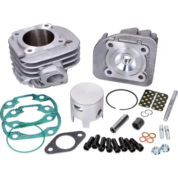 Motor automobilu Válec sada Athena Big Bore 70cc 47.6mm 10mm pístní čep, Minarelli horizontal 53108