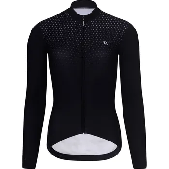 cyklistický dres RIVANELLE Cyklistický dres s dlouhým rukávem zimní - STARLIGHT WINTER - černá XS