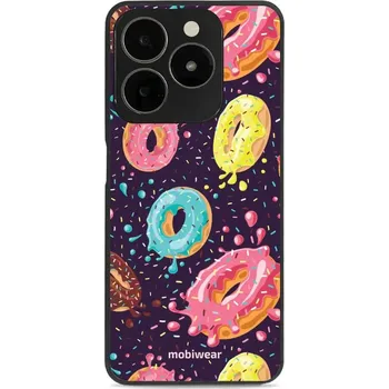 Pouzdro na mobilní telefon Lesklý kryt Mobiwear Glossy - Realme C61 - G046G - Donutky (Prémiové lesklé pouzdro, obal, kryt Mobiwear Glossy na mobil Realme C61 - G046G - Donutky, materiál Plast + TPU silikon - krytí po všech stranách, neošoupatelný potisk, tenké provedení, možnost)
