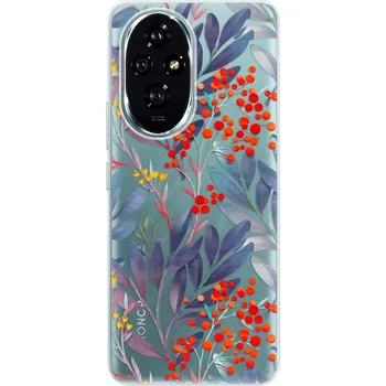 Pouzdro na mobilní telefon Silikonové pouzdro iSaprio - Honor 200 - Rowanberry (Odolný silikonový kryt, obal, pouzdro iSaprio - Honor 200 - Rowanberry - skvělá ochrana a pružnost, stylový UV potisk, lehkost, tiskne se v České republice)