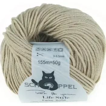 Příze Schoppel wolle Life Style 7572 Schilf (Příze Life Style 7572 Schilf)