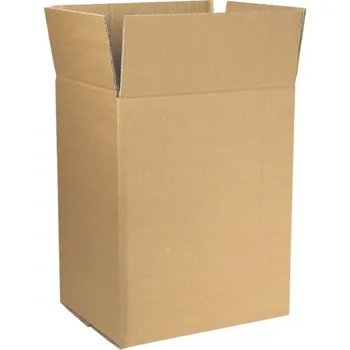 Obalový materiál Zásilková krabice na 6 láhví vína 277x200x350 mm, hnědá, 10 ks
