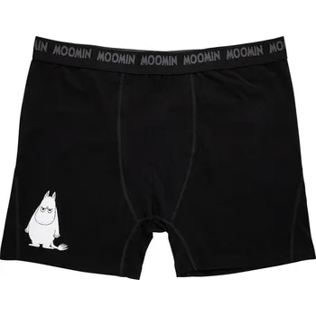 Boxerky Pánské boxerky Angry Moomin black, Martinex Finsko M