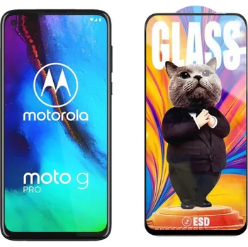 3D Ochranné tvrzené sklo na Motorola Moto G Pro - Mr. Cat ESD