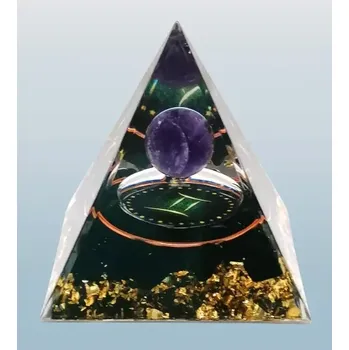 Orgonitová pyramida pro znamení zvěrokruhu BLÍŽENCI