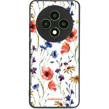 Pouzdro na mobilní telefon Lesklý kryt Mobiwear Glossy - Oppo Reno12 FS 5G - G032G - Luční kvítí (Prémiové lesklé pouzdro, obal, kryt Mobiwear Glossy na mobil Oppo Reno12 FS 5G - G032G - Luční kvítí, materiál Plast + TPU silikon - krytí po všech stranách, neošoupatelný potisk, tenk