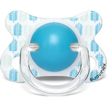 dudlíky Suavinex ŠIDÍTKO (dudlík) FUSION fyziologické SILIKON Velikost: 2-4 m, Varianta: TYRKYS DINO