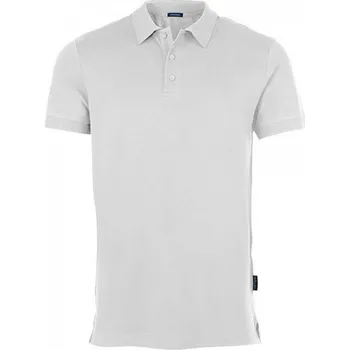 Pánské tričko HRM Luxusní strečová piké polokošile Barva: Bílá, Velikost: 4XL HRM502