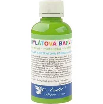 Vodová barva Akrylová barva matná 50g - 8. SVĚTLE ZELENÁ