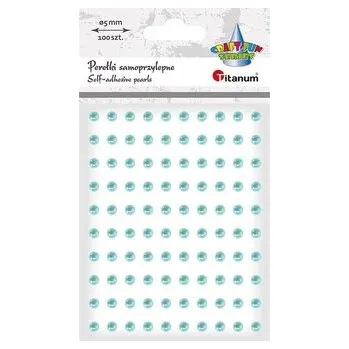 Set školních potřeb Perełki samoprzylepne 5mm 100szt miętowe