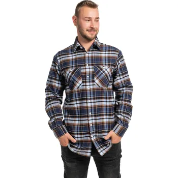 LUIZ Pánská flanelová košile Bruno 190 Velikost: 49