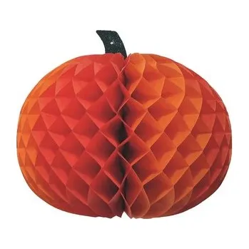 Dekorace dýně z papíru 30 x 26 cm