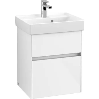 Koupelnový nábytek Villeroy & Boch Collaro skříňka 46x37.4x54.6 cm pod umyvadlo závěsná bílá C00600DH