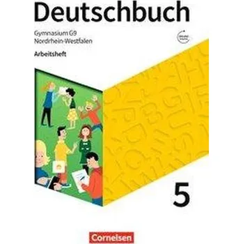 Cizí jazyk Deutschbuch Gymnasium 5. Schuljahr - Nordrhein-Westfalen - Neue Ausgabe - Arbeitsheft mit Lösungen - Eichenberg, Christine