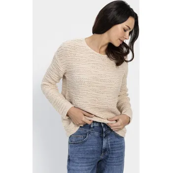 Dámský svetr SVETR CAMEL ACTIVE KNITWEAR CARAMEL - SOFT BLUE