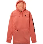 Mikina Burton Oak Long Pullover Hoodie Peach echo heather M