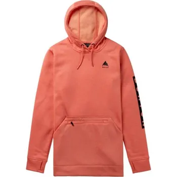 Pánská mikina Mikina Burton Oak Long Pullover Hoodie Peach echo heather M