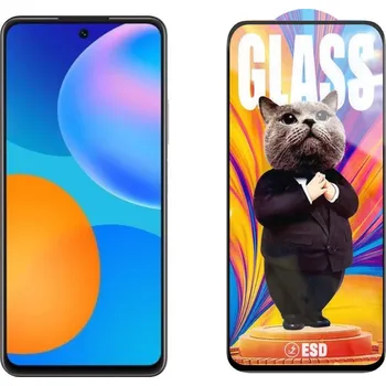 3D Ochranné tvrzené sklo na Huawei Y7a - Mr. Cat ESD