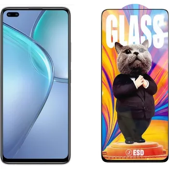 3D Ochranné tvrzené sklo na Infinix Zero 8/X687 - Mr. Cat ESD