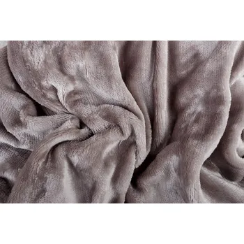 Prostěradlo Tegatex Prostěradlo mikroflanel SLEEP WELL® - světle šedá Velikost: 180*200 cm