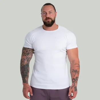 Pánské tričko STRIX Ribbed Tee White XL